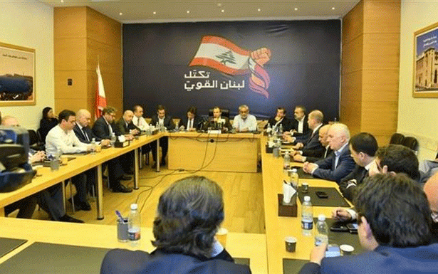 تكتل «لبنان القوي»: لا فيتو لديناعلى إسناد حقيبة سياديّة للقوات