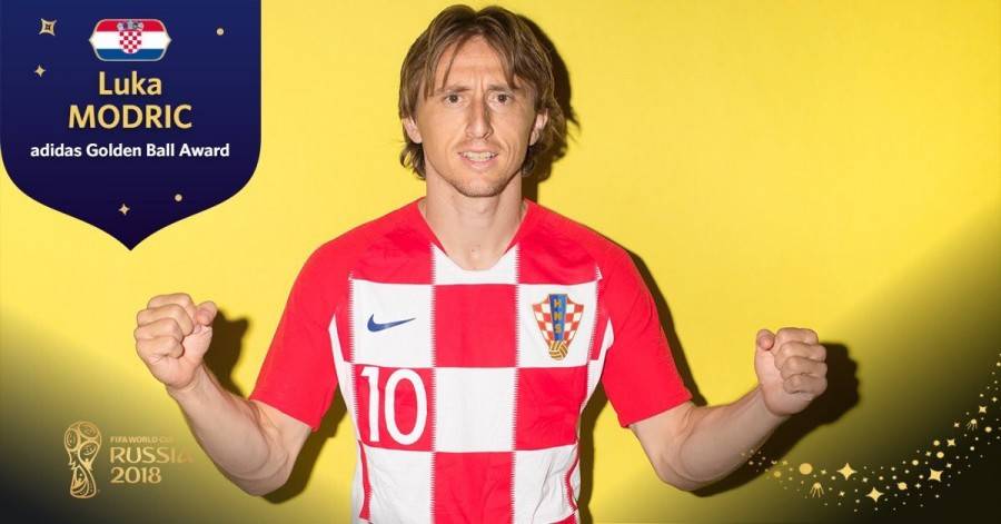 مودريتش أفضل لاعب في مونديال روسيا