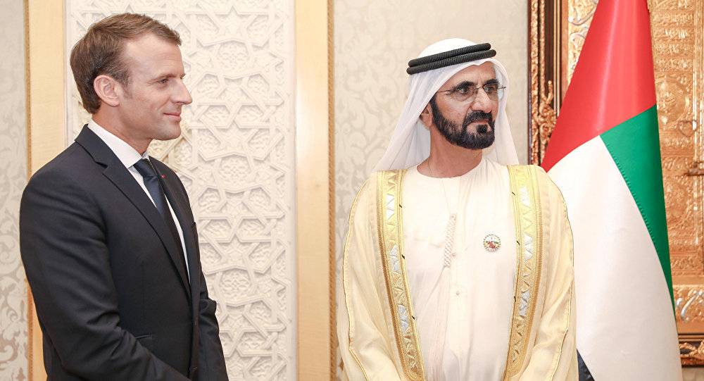 حاكم دبي وأمير الكويت يهنئان ماكرون بفوز فرنسا بكأس العالم