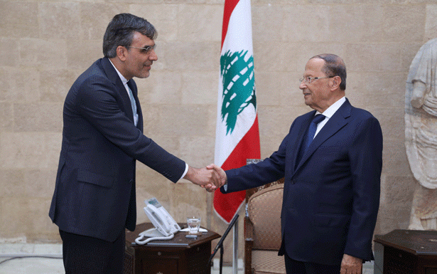 الأنصاري زار رئيسيّ الجمهوريّة ومجلس النواب وباسيل
عون: الإنسحاب الأميركي من النووي له تداعيات سلبيّة على أمن المنطقة