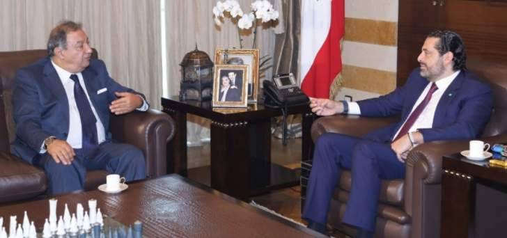 الحريري بحث مع الكعكي شؤونا إعلامية