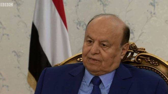 اليمن: منصور هادي غير نادم على الاستعانة بالتحالف الذي تقوده السعودية في بلاده