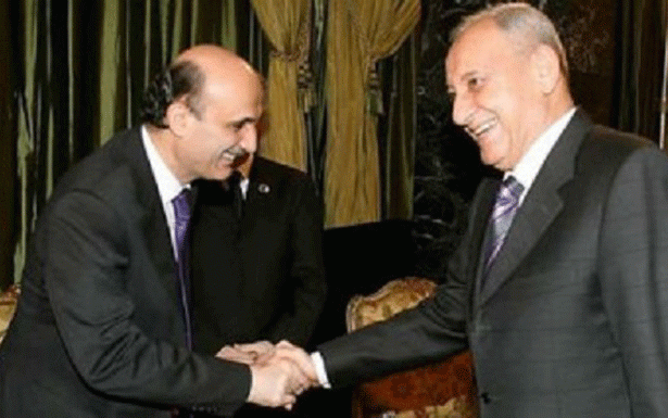 جعجع لزواره: بري ابلغنا عدم اعتراض الثنائي على مطالبنا