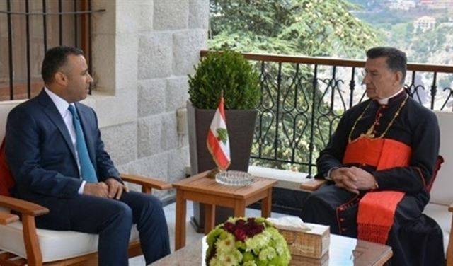الراعي يلتقى رئيس شعبة الشمال في دائرة الامن القومي