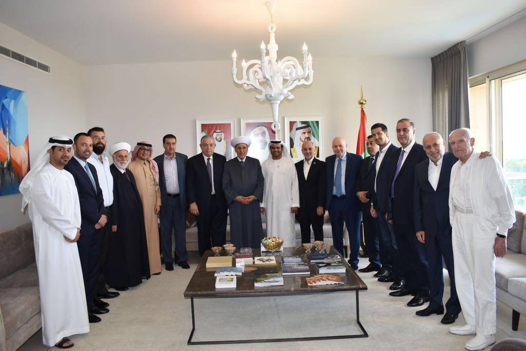الشامسي استقبل البخاري وكبارة والمرعبي ونوابا وشخصيات والشعار توقف عند دور الإمارات الإيجابي على الساحتين اللبنانية والعربية
