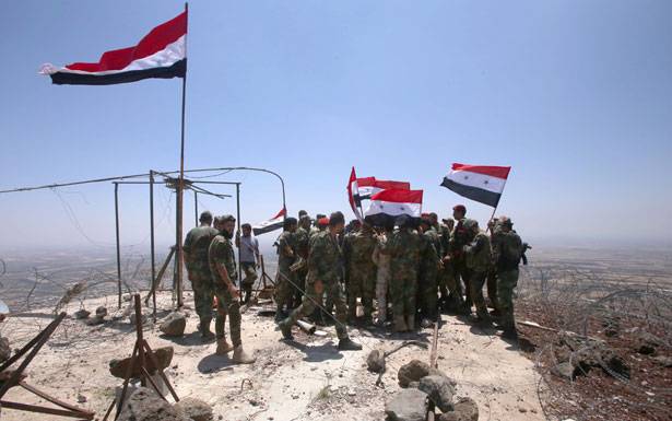تحرير القنيطرة ودرعا باستثناء جيب «وادي اليرموك»