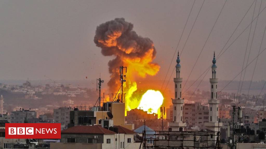 Israel launches wave of Gaza strikes, killing four, as soldier dies from gunshot