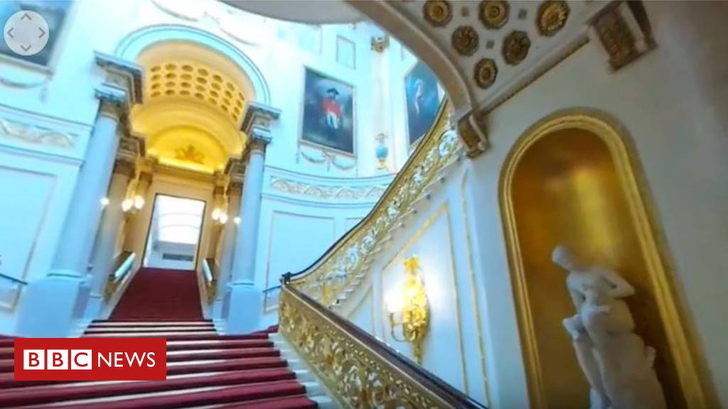 360 video: Take a look around Buckingham Palace