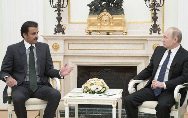 قطر تنتظر زيارة الرئيس الروسي بوتين