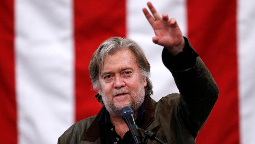Steve Bannon 'planning foundation' to boost far right in Europe