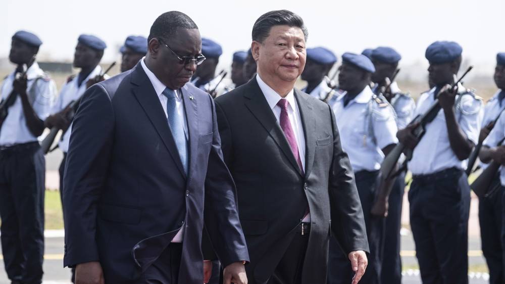 China President Xi welcomed in Senegal at start of Africa trip
