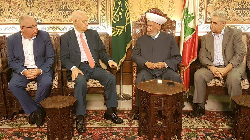 مراد من دار الفتوى : لتمثيل النواب السنة الـ10 من خارج المستقبل في الحكومة و لأفضل العلاقات مع سوريا لاعادة النازحين