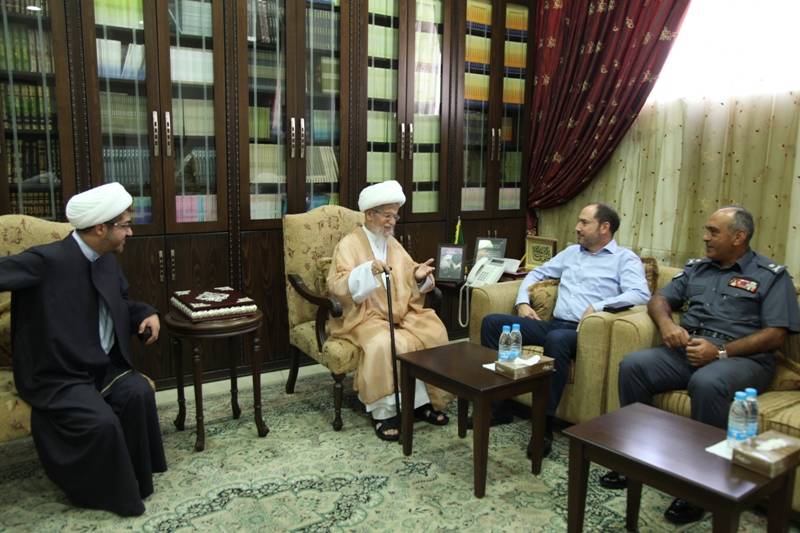 النابلسي استقبل ضو وشحادة
