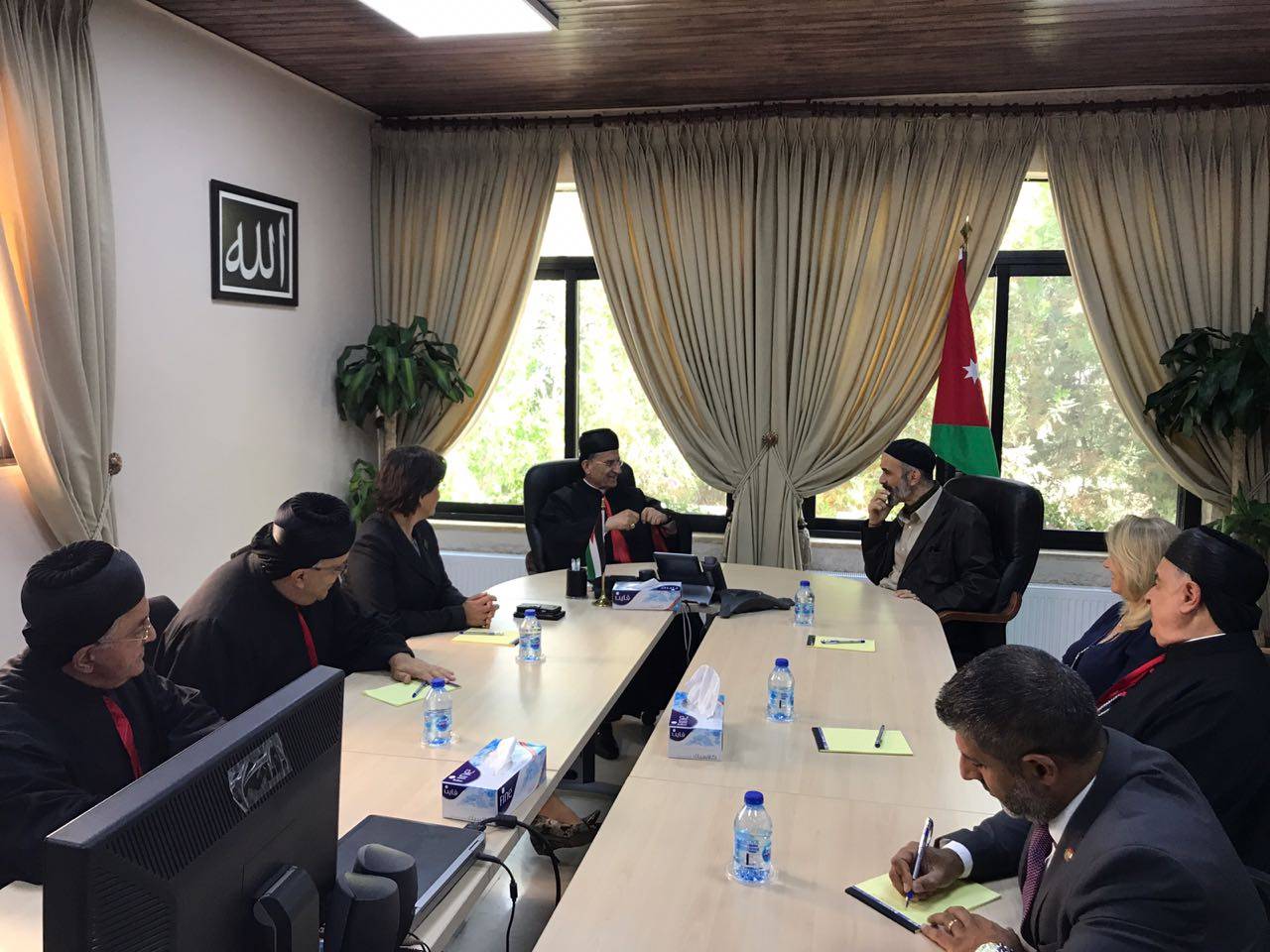 الراعي يلتقي كبير مستشاري العاهل الاردني للشؤون الدينية