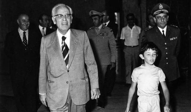 بالصور: سليمان وريما يستذكران الرئيس فرنجية