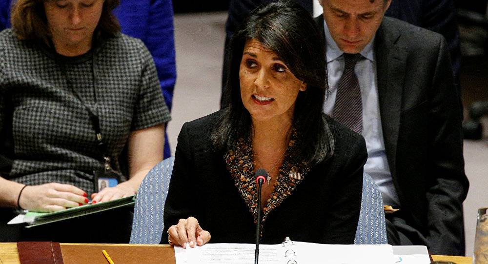 هايلي: الفلسطينيون يرفضون اقتراحات السلام