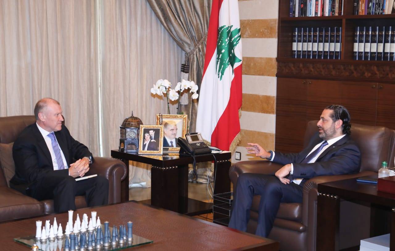 الحريري عرض الأوضاع مع سفير أوستراليا والشعار