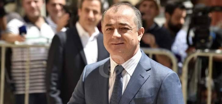 بو صعب: المبادرة الروسية بشان اعادة النازحين السوريين لبلادهم مهمة جداً