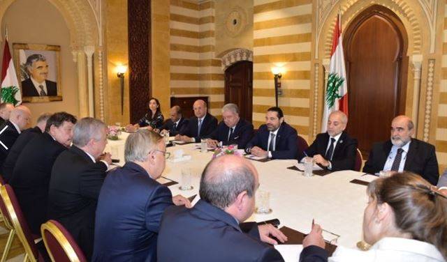 الحريري يتابع ملف النازحين مع الوفد الروسي