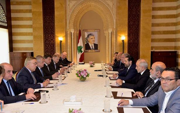 الوفد الروسي المكلّف موضوع النازحين زار رئيسي الجمهوريّة و الحكومة
