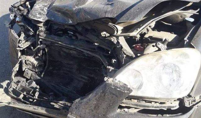 بالصورة: جريحان في حادث سير على طريق عام فيطرون