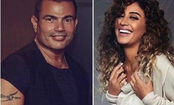 بالفيديو.. دينا الشربيني ترقص لعمرو دياب على المسرح بملابس جريئة