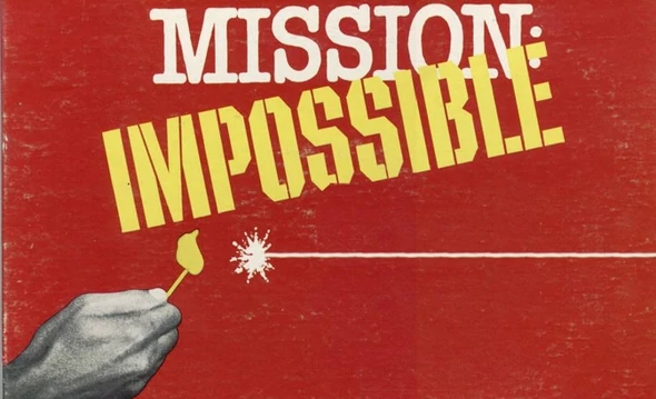 ​الشرطة توجه المسدس نحو راس نجم "Mission Impossible"