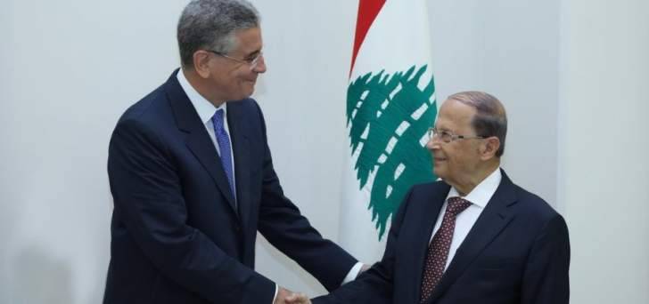 فريد بلحاج من بعبدا: البنك الدولي خصص محفظة بملياري دولار للبنان