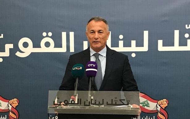 روكز بعد اجتماع «تكتل لبنان القويّ» : التأليف بيد
الرئيس المكلّف وكلّ ما يتمّ تداوله بعيد من الواقع