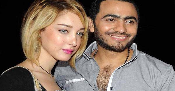 تامر حسني يتغزّل بزوجته على الإنستغرام.. وردة فعلها تشعل غيرة المعجبات