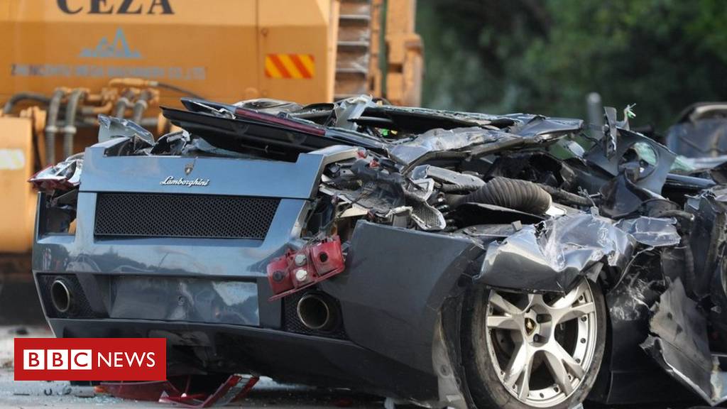 Duterte crushes £4m worth of luxury cars in Philippines