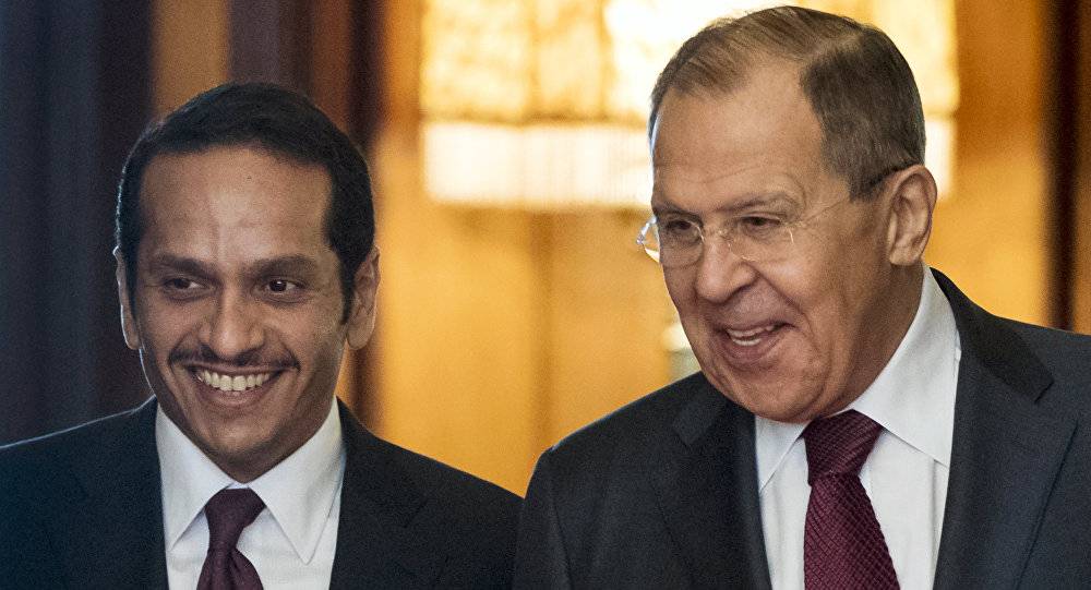 وزير خارجية قطر يبرق إلى نظيره الروسي