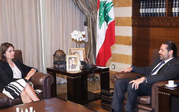 الحريري عرض مع لاسن المستجدات
الخليل: نؤكد أن أمور التأليف ممسوكة