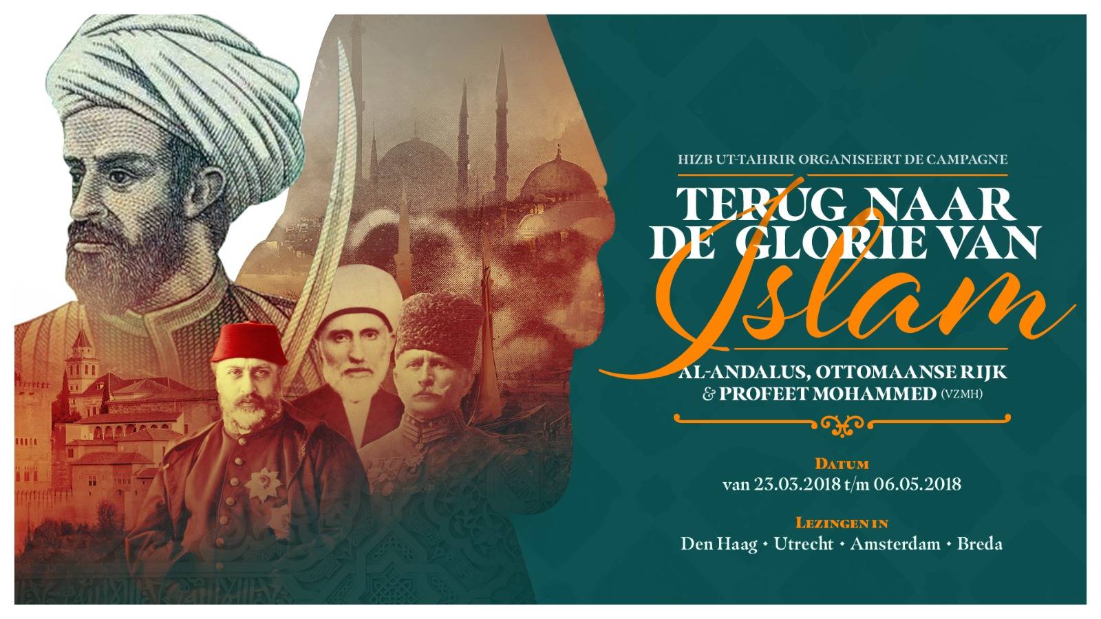 Aankondiging van de campagne 'Terug naar de Glorie van Islam