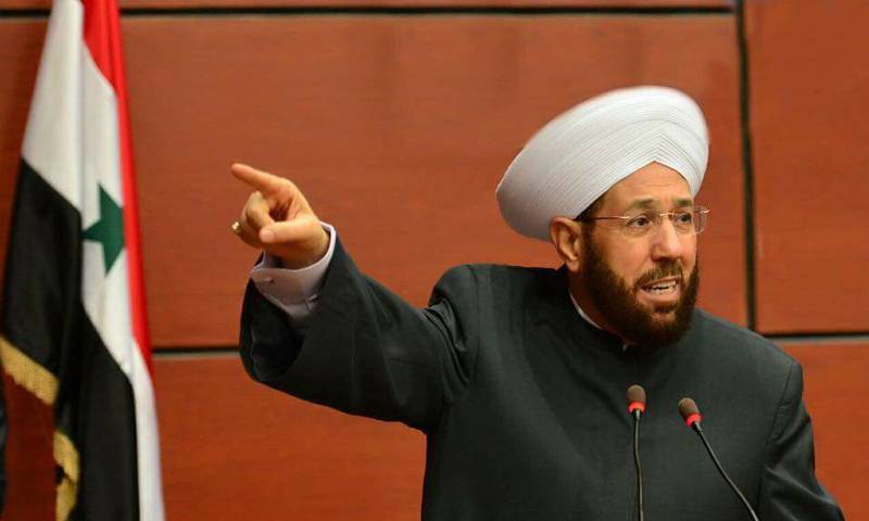 مفتي سوريا: دمشق تحارب الإرهاب نيابة عن العالم