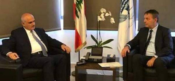 خليل عرض للتطورات الراهنة مع نائب المنسق الخاص للأمم المتحدة في لبنان