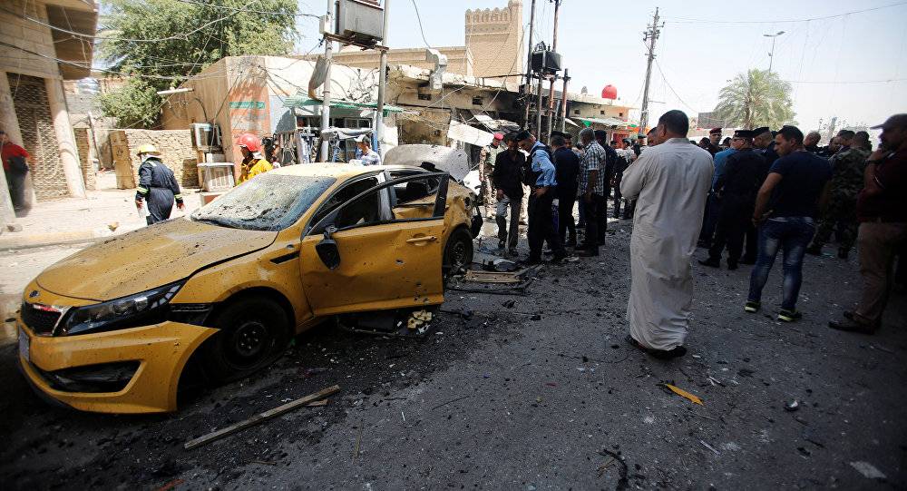 انفجار عبوة ناسفة شمالي بغداد