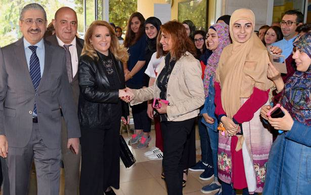 الصلح تُشدّد على دعمها الجامعةاللبنانيّة
وتجول في مركز علاج أسنان الأطفال ذوي الإحتياجات الخاصة
