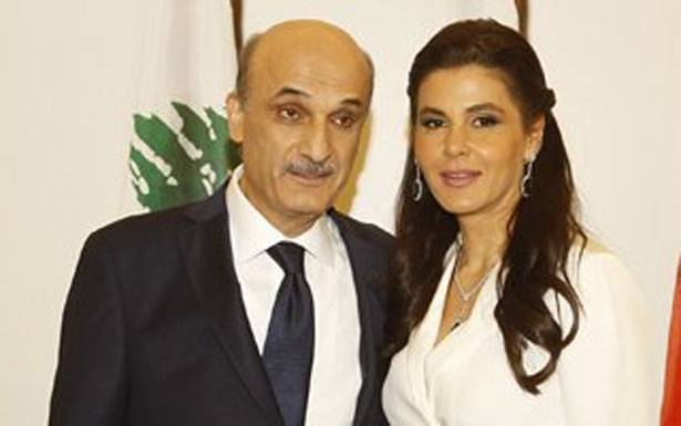جعجع وعقيلته غادرا لبنان