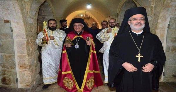 العبسي احتفل بعيد التجلي في دير المخلص في جون