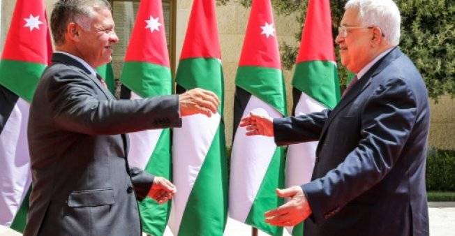 العاهل الاردني لعباس : "لا سلام ولا استقرار" في المنطقة دون حل الصراع الفلسطيني الاسرائيلي