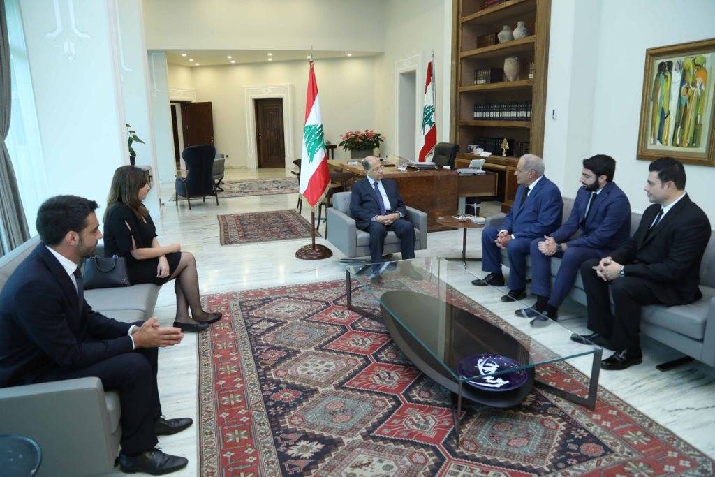 رئيس الجمهورية التقى عائلة القاضية ماري دونيز المعوشي