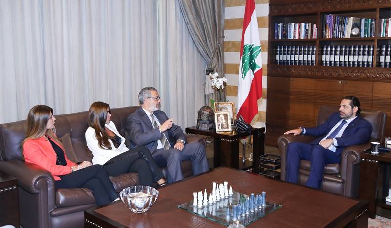 الحريري استقبل دل كول: لبنان يتطلع الى التمديد لقوات الطوارئ