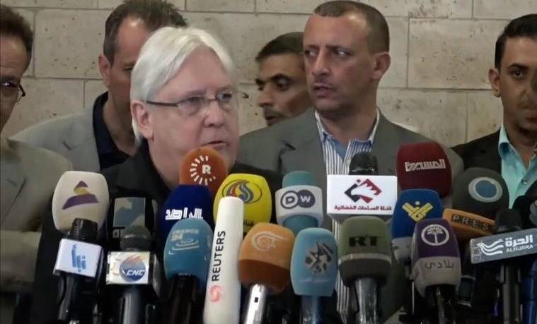 غريفيت: الحوار الشامل بين اليمنيين هو السبيل الوحيد لإنهاء النزاع