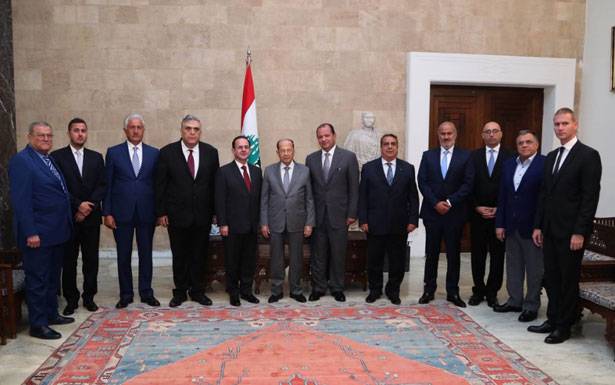 استقبل كيدانيان ووفد من النقابات السياحيّة
رئيس الجمهوريّة : تعميم الإتهامات عشوائياً غير جائز