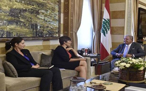 سفيرة كندا من «الداخلية»: لتسريع تشكيل الحكومة
