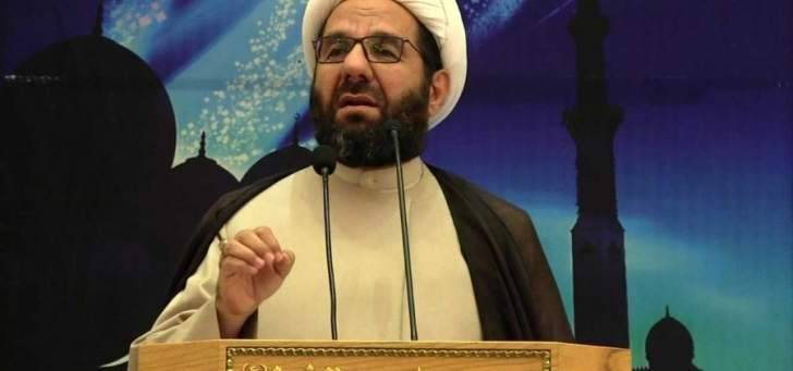 دعموش آن الأوان لأميركا وحلفائها أن يدركوا أن صفقة القرن لا يمكن ان تمر