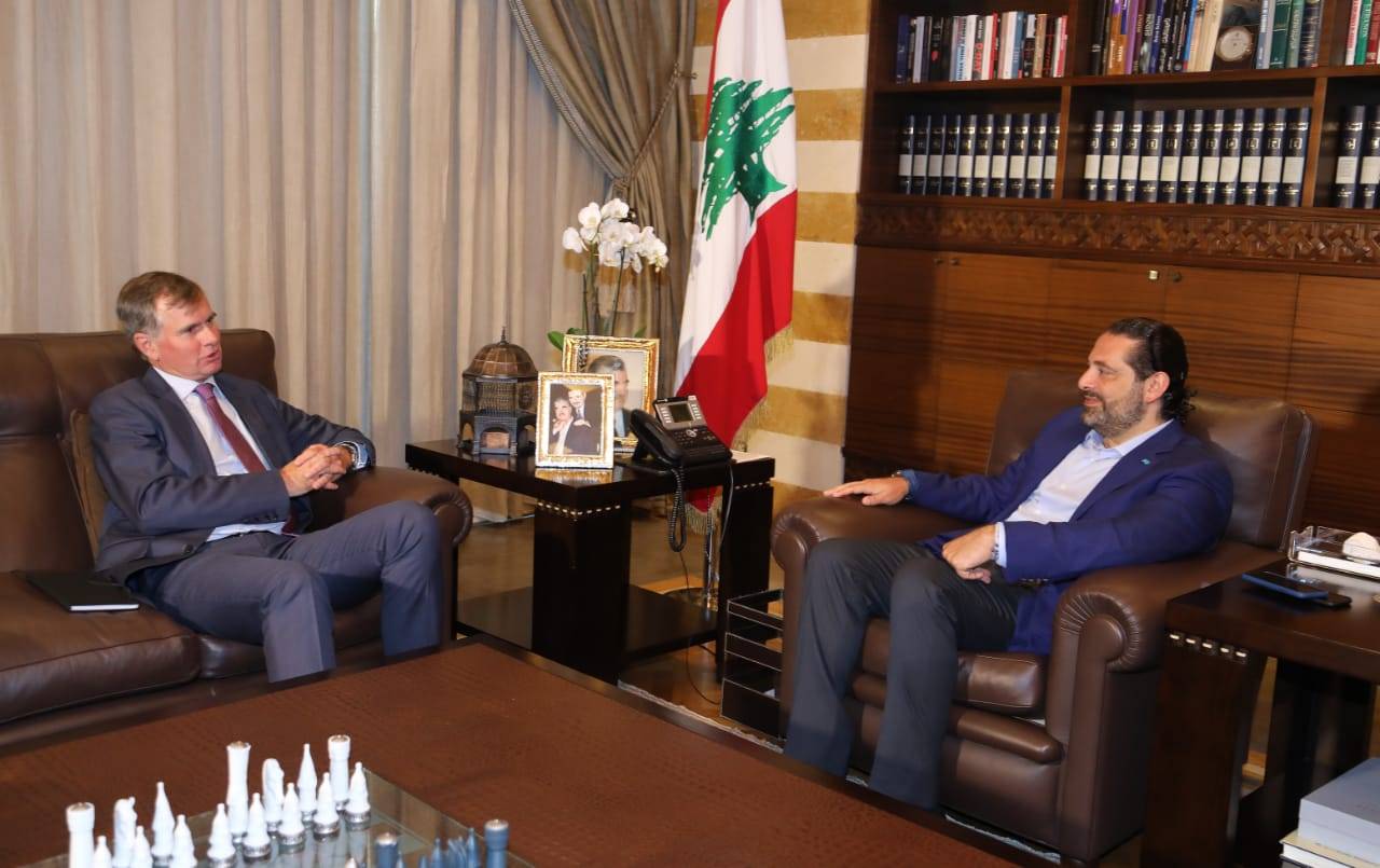 الحريري إستقبل شورتر وهيئة مكتب المجلس الاقتصادي والاجتماعي
