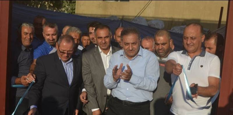 خيامي رعى افتتاح مسبح في قلاويه بنت جبيل