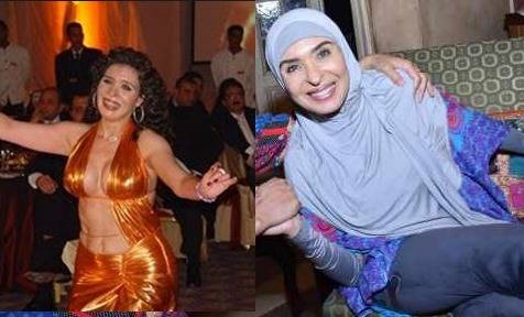من بينهنّ الراقصة دينا.. هؤلاء الفنانات خلعن الحجاب بعد ارتدائه!